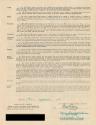 Mary Baumgartner All-American Girls Baseball League contract, 1949 September 01