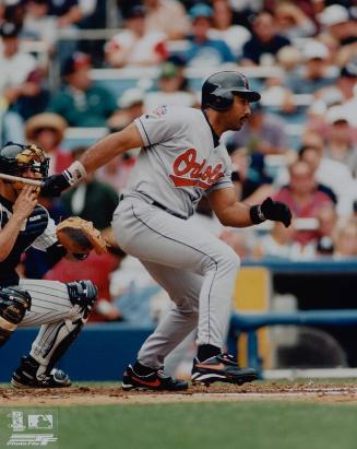 Harold Baines Batting photograph, 1997