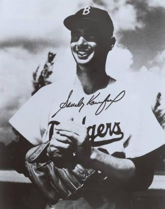 Sandy Koufax photograph, between 1955 and 1957