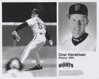 Orel Hershiser photograph, 1998