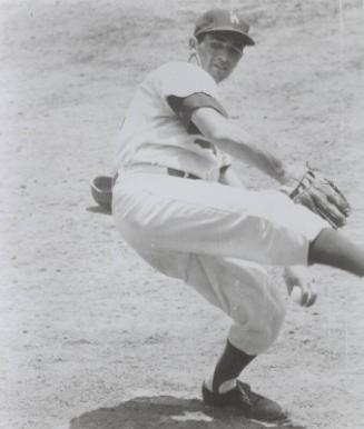 Sandy Koufax Pitching photograph, between 1958 and 1966