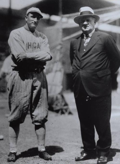 John McGraw and Buck Crouse photograph