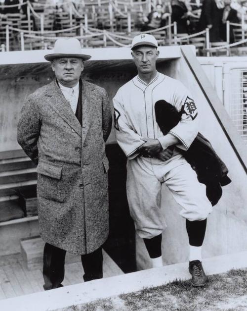 John McGraw and Burt Shotton photograph