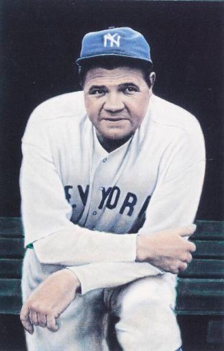 Babe Ruth Artwork photograph, undated