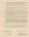 Marilyn Jones All-American Girls Baseball League contract, circa 1950