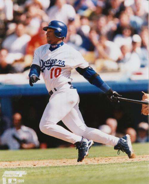 Gary Sheffield Batting photograph, 1999