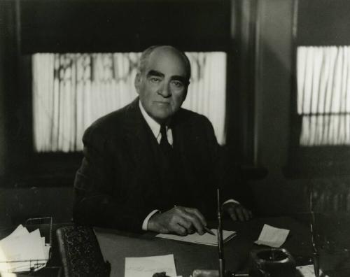 Ed Barrow photograph, undated