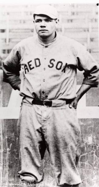 Babe Ruth photograph, between 1914 and 1919