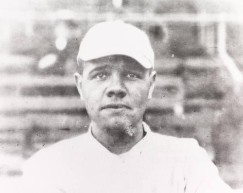 Babe Ruth Portrait photograph, undated