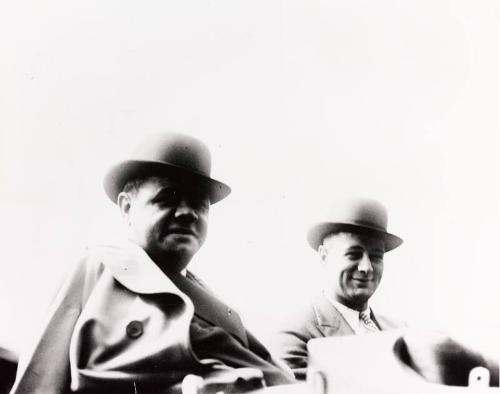 Babe Ruth and Lou Gehrig photograph, undated