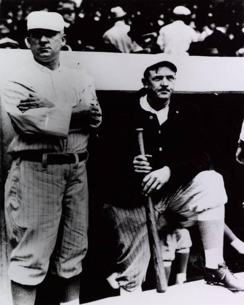 Christy Mathewson and John McGraw photograph, between 1913 and 1916