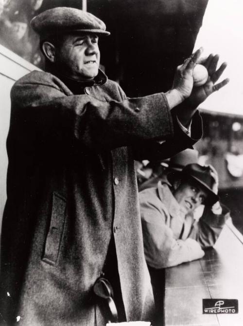 Babe Ruth photograph, undated