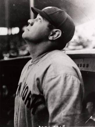 Babe Ruth Portrait photograph, between 1920 and 1934