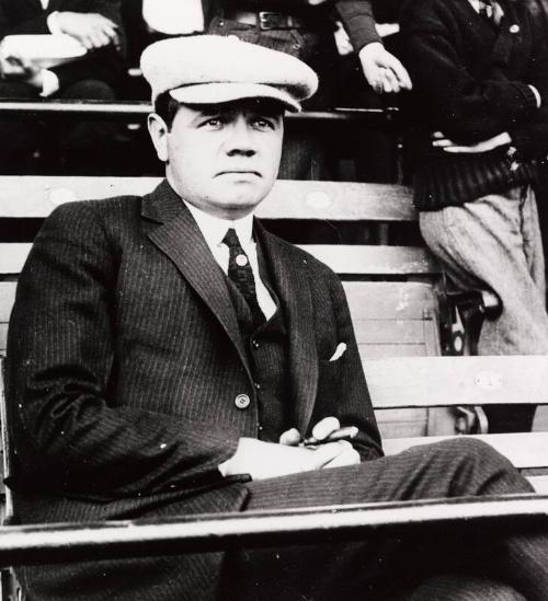 Babe Ruth photograph, undated