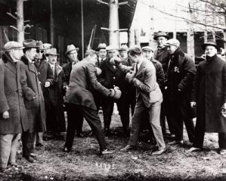 Babe Ruth Boxing photograph, undated