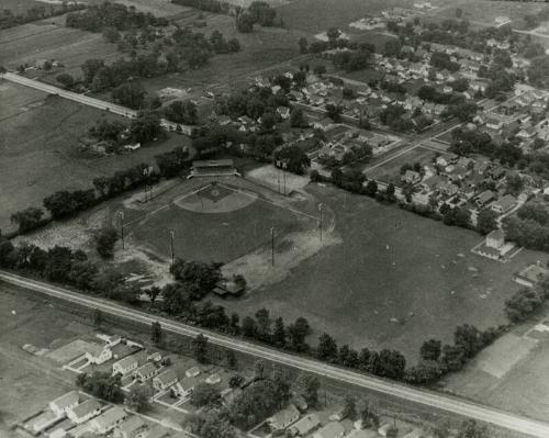 Simmons Field in Kenosha, Wisconsin photograph, undated