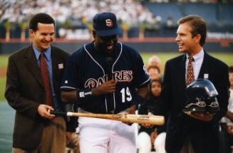 Tony Gwynn 3000th Hit Celebration photograph, 1999