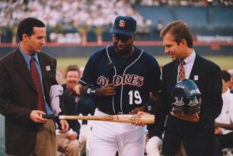 Tony Gwynn 3000th Hit Celebration photograph, after 1999 August 06