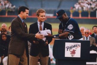 Tony Gwynn 3000th Hit Celebration photograph, after 1999 August 06