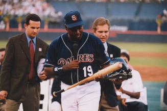 Tony Gwynn 3000th Hit Celebration photograph, after 1999 August 06