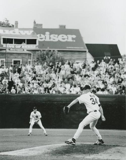 Kerry Wood Pitching photograph, 1998