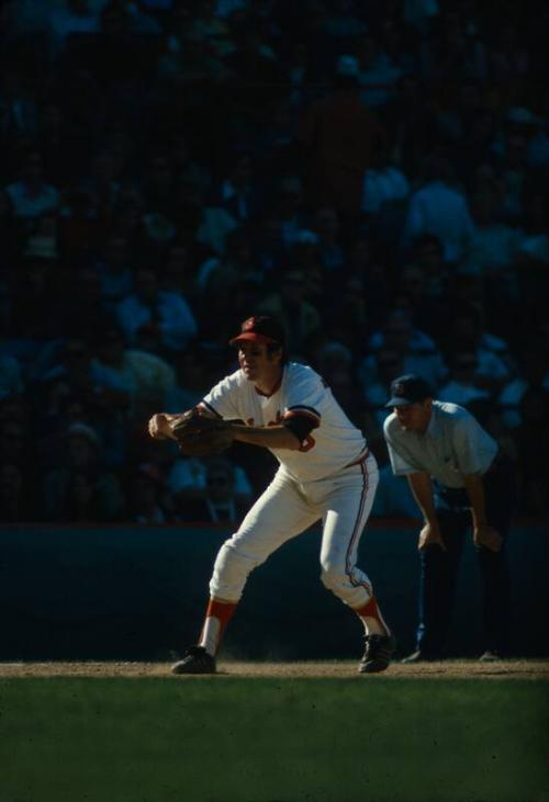 Brooks Robinson Fielding slide, 1973 October