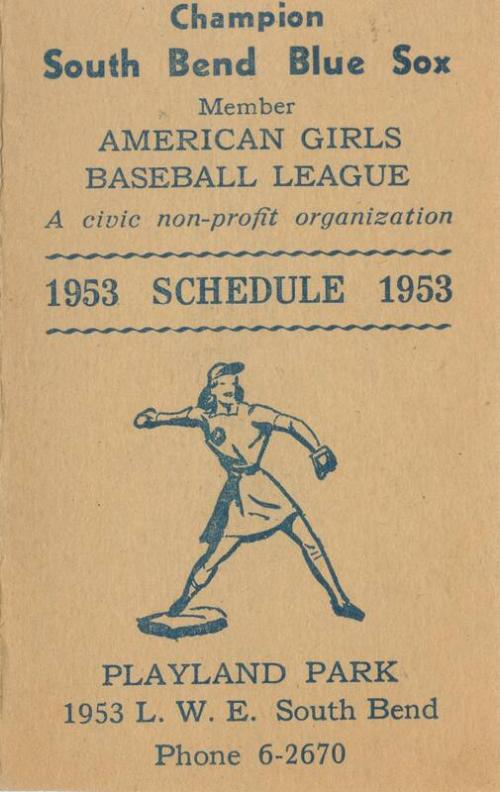 South Bend Blue Sox schedule, 1953