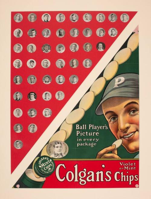 Colgan's Chips poster, circa 1911