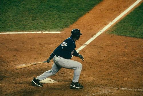 Tony Gwynn Running slide, 1998 October 18