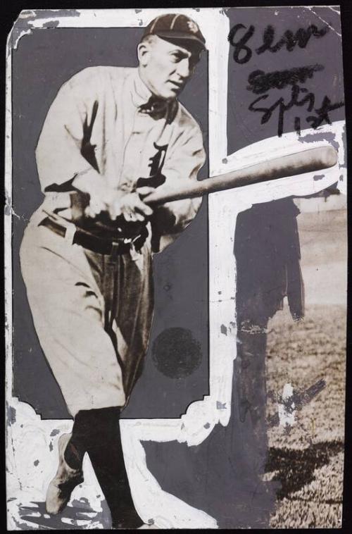 Ty Cobb photograph, 1910