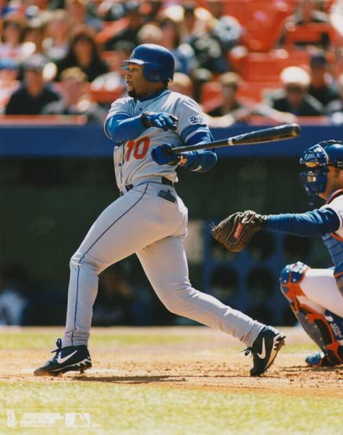 Gary Sheffield Batting photograph, 2000