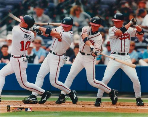 Chipper Jones Batting Sequence photograph, 1999