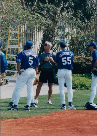 Sandy Koufax Coaching photograph, approximately 2000