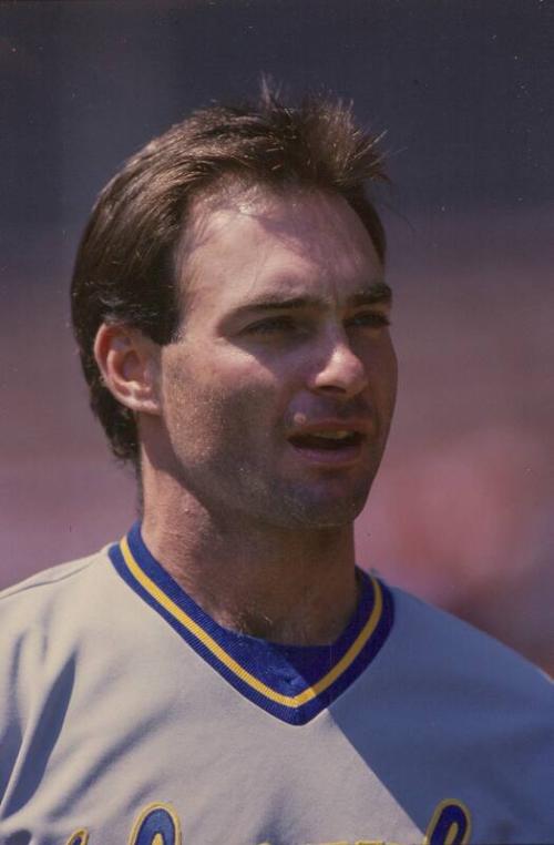 Paul Molitor slide, between 1985 and 1989