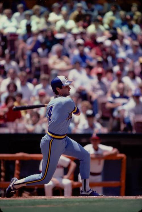 Paul Molitor Batting slide, between 1978 and 1984