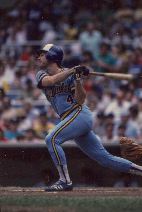 Paul Molitor Batting slide, between 1978 and 1984