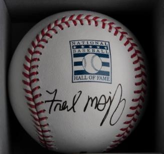 Fred McGriff Autographed ball, 2023 March 28