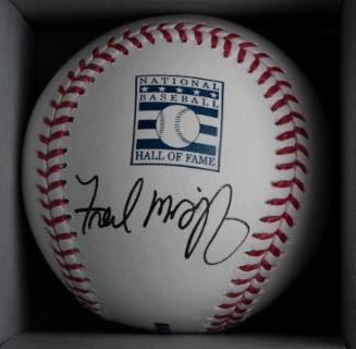 Fred McGriff Autographed ball, 2023 March 28