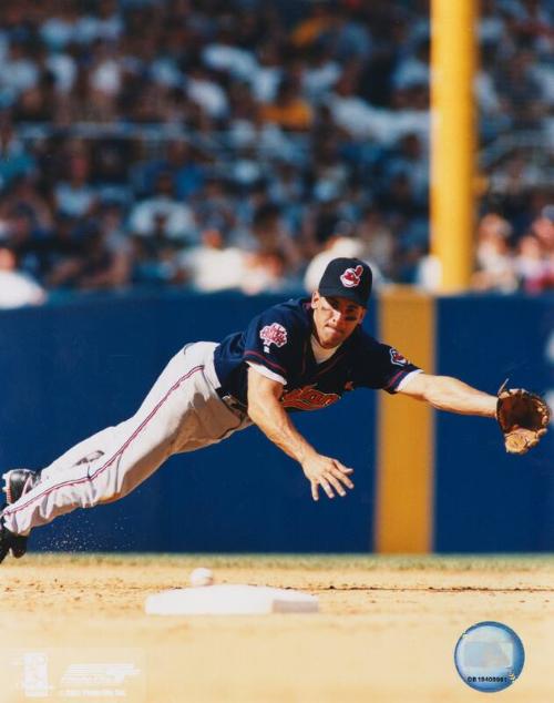 Omar Vizquel Diving for a Catch photograph, 1994