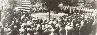 Cap Anson Memorial Service photograph, undated