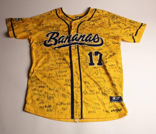 Savannah Bananas Fan Signed shirt, 2022