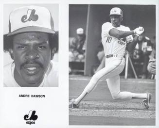 Andre Dawson batting photograph , 1976-1979