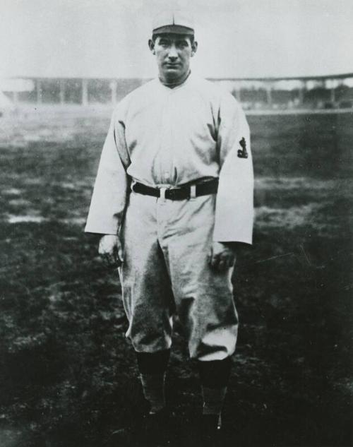 Roger Bresnahan Standing in Uniform photograph, between 1909 and 1912