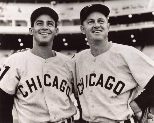 Nellie Fox and Luis Aparicio photograph, between 1956 and 1962