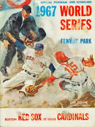 World Series official program and scorecard, 1967