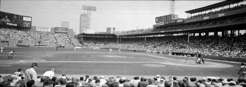 Fenway Park panoramic negative, 2000 May 07