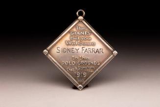 Sid Farrar New York Giants Season Pass charm