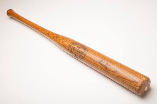 Heinie Groh Autographed bat