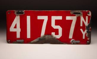 Christy Mathewson license plate