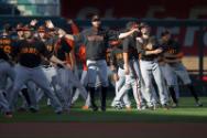 2014 World Series Media Day photograph, 2014 October 20